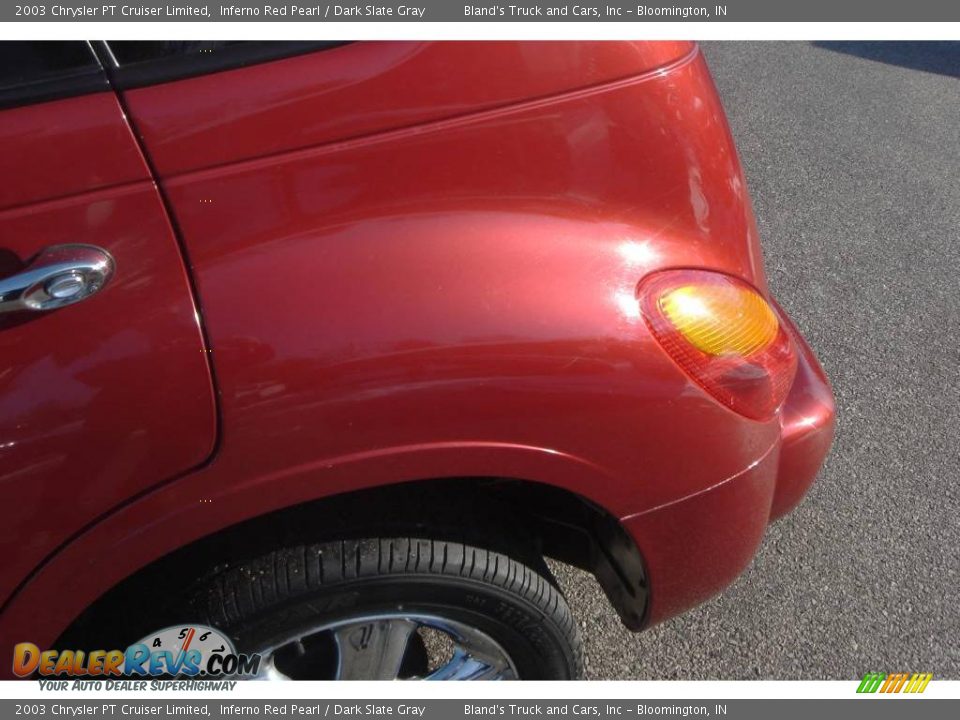 2003 Chrysler PT Cruiser Limited Inferno Red Pearl / Dark Slate Gray Photo #20
