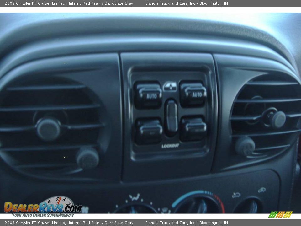 2003 Chrysler PT Cruiser Limited Inferno Red Pearl / Dark Slate Gray Photo #24