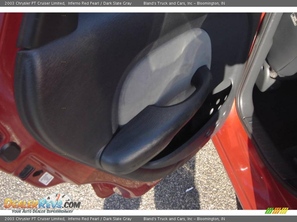 2003 Chrysler PT Cruiser Limited Inferno Red Pearl / Dark Slate Gray Photo #29