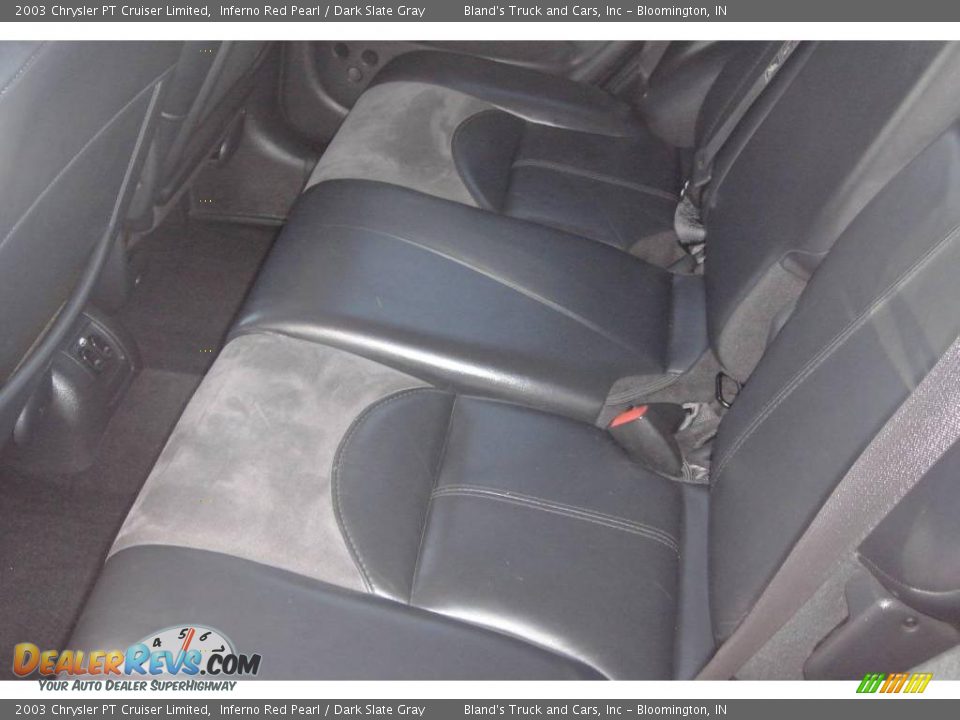 2003 Chrysler PT Cruiser Limited Inferno Red Pearl / Dark Slate Gray Photo #30