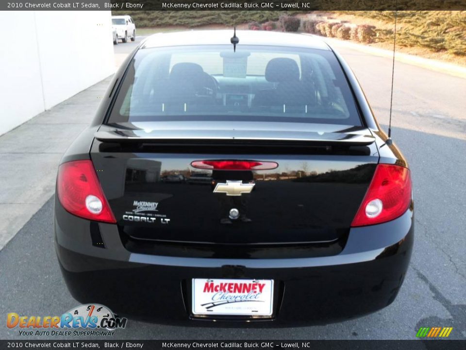 2010 Chevrolet Cobalt LT Sedan Black / Ebony Photo #3