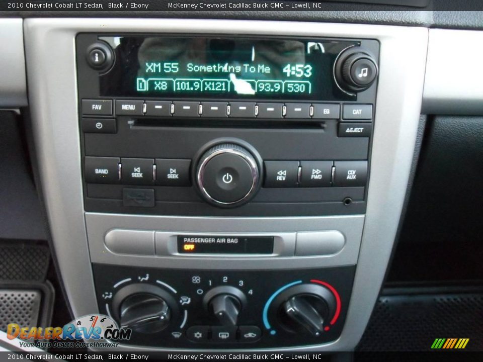 2010 Chevrolet Cobalt LT Sedan Black / Ebony Photo #11