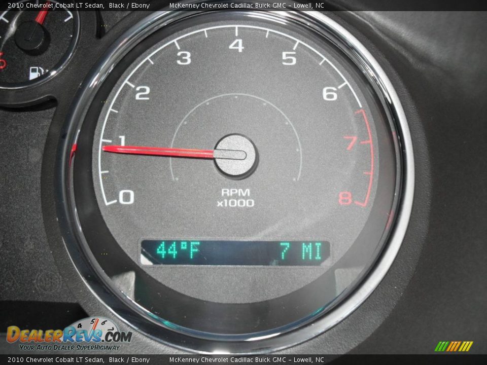 2010 Chevrolet Cobalt LT Sedan Black / Ebony Photo #24