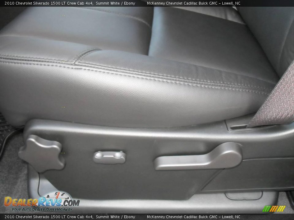 2010 Chevrolet Silverado 1500 LT Crew Cab 4x4 Summit White / Ebony Photo #8