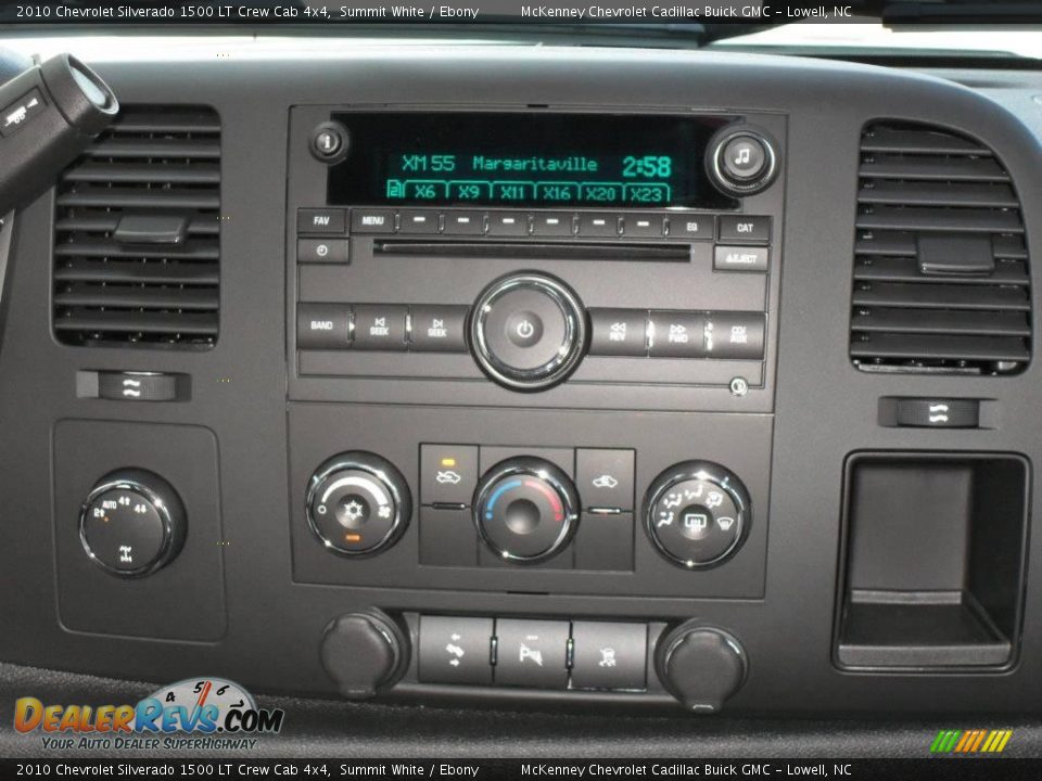 2010 Chevrolet Silverado 1500 LT Crew Cab 4x4 Summit White / Ebony Photo #13