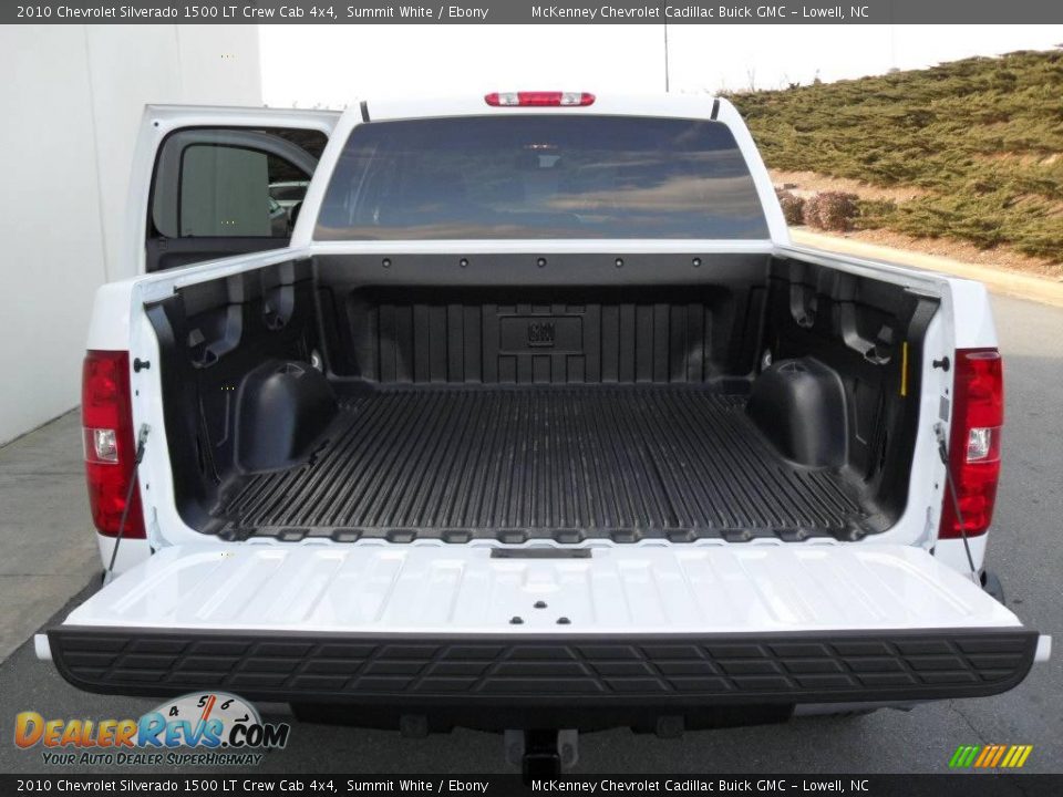 2010 Chevrolet Silverado 1500 LT Crew Cab 4x4 Summit White / Ebony Photo #14