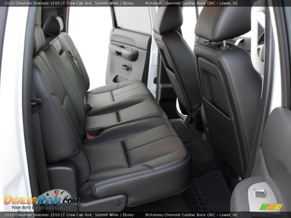 2010 Chevrolet Silverado 1500 LT Crew Cab 4x4 Summit White / Ebony Photo #15
