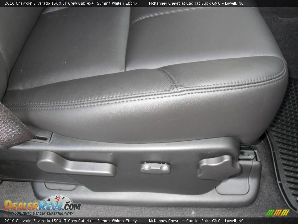 2010 Chevrolet Silverado 1500 LT Crew Cab 4x4 Summit White / Ebony Photo #17