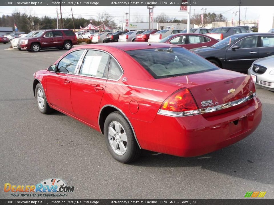 2008 Chevrolet Impala LT Precision Red / Neutral Beige Photo #2