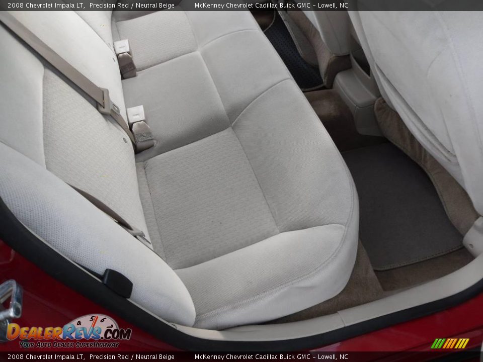 2008 Chevrolet Impala LT Precision Red / Neutral Beige Photo #13
