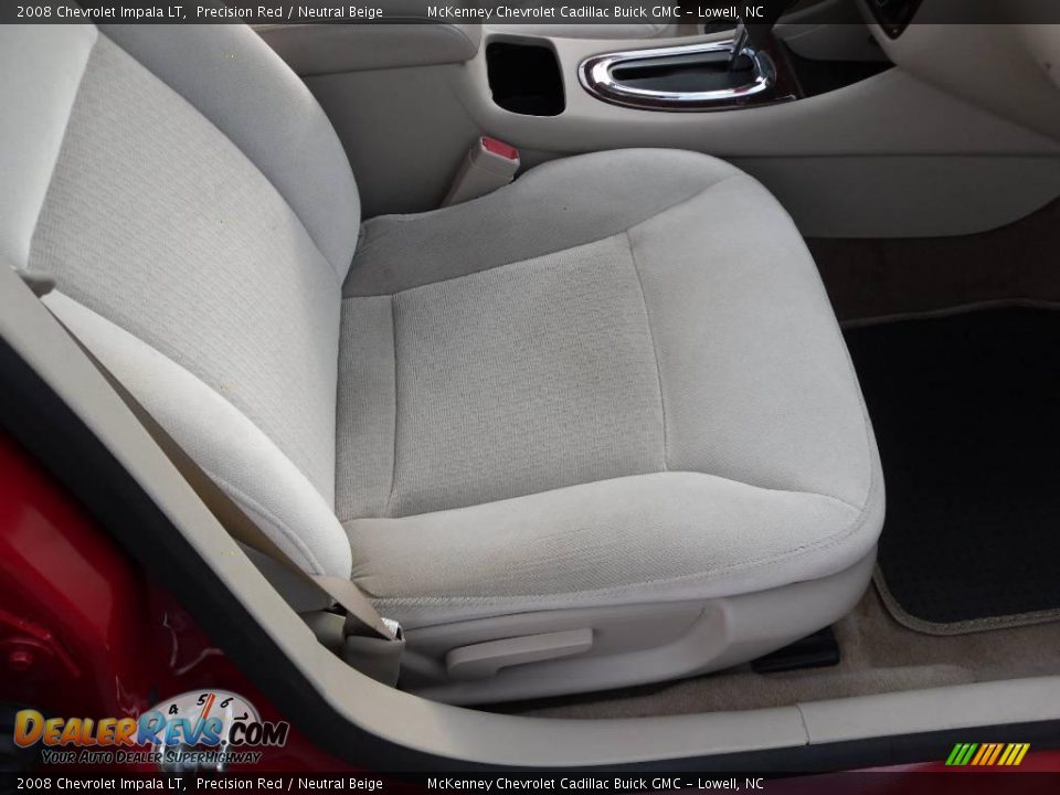 2008 Chevrolet Impala LT Precision Red / Neutral Beige Photo #14