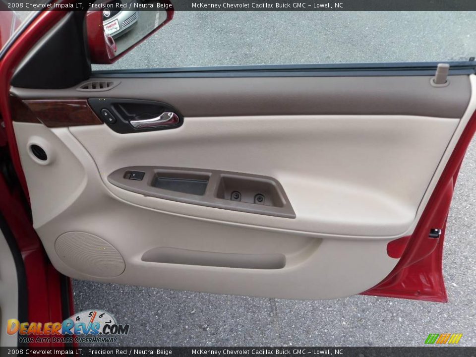 2008 Chevrolet Impala LT Precision Red / Neutral Beige Photo #16
