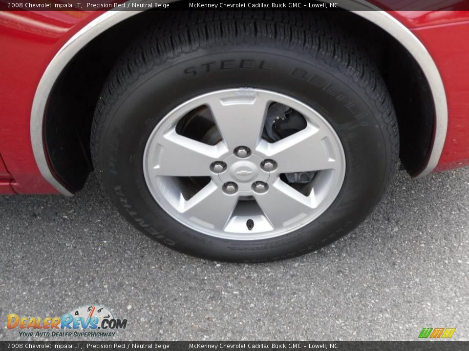 2008 Chevrolet Impala LT Precision Red / Neutral Beige Photo #17