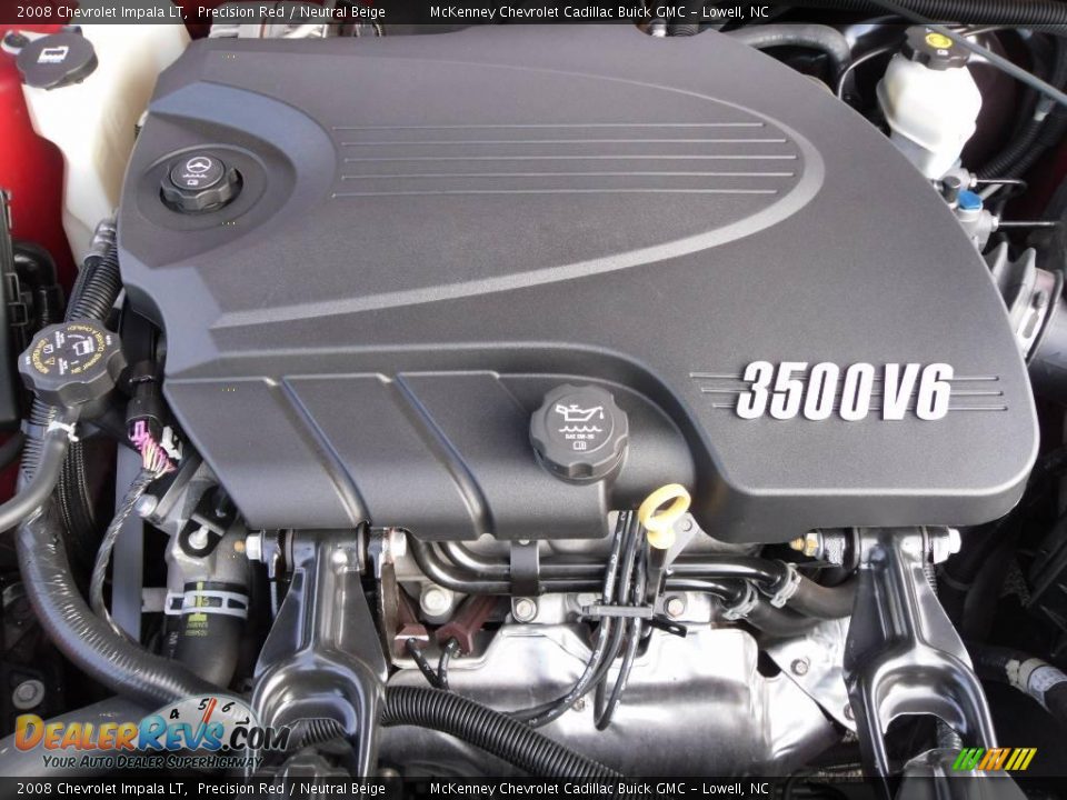 2008 Chevrolet Impala LT Precision Red / Neutral Beige Photo #20