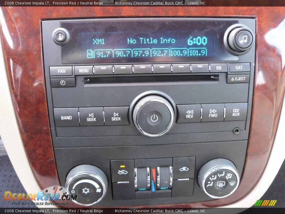 2008 Chevrolet Impala LT Precision Red / Neutral Beige Photo #23