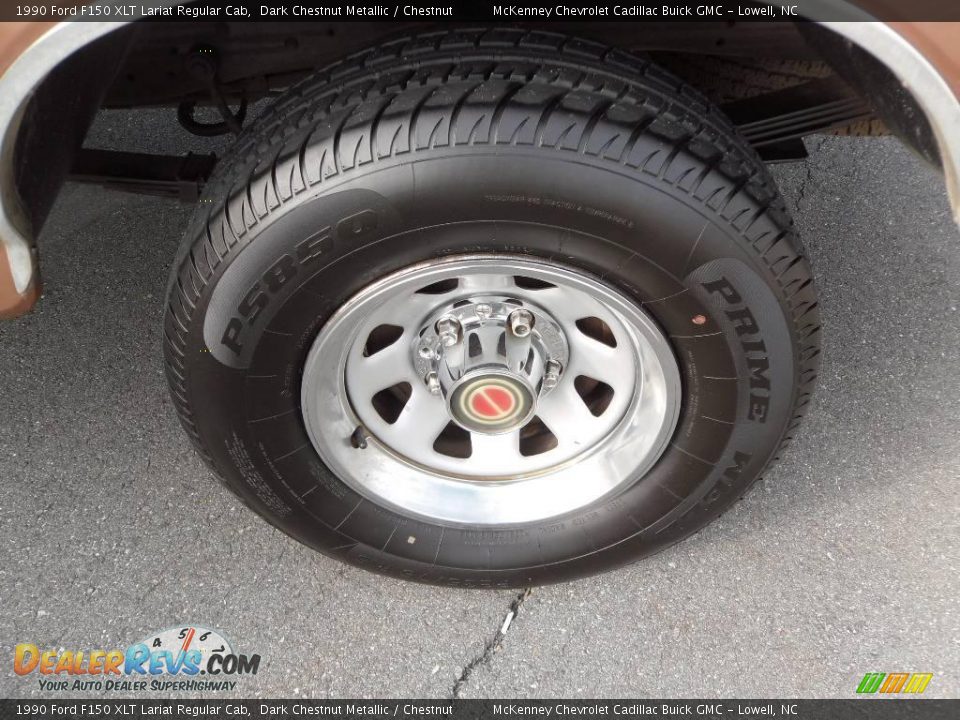 1990 Ford F150 XLT Lariat Regular Cab Wheel Photo #9