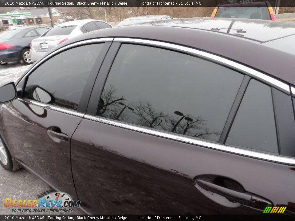 2010 Mazda MAZDA6 i Touring Sedan Black Cherry Metallic / Beige Photo #10