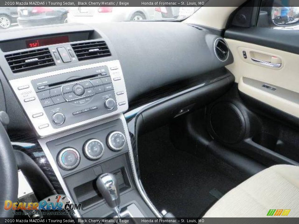 2010 Mazda MAZDA6 i Touring Sedan Black Cherry Metallic / Beige Photo #21