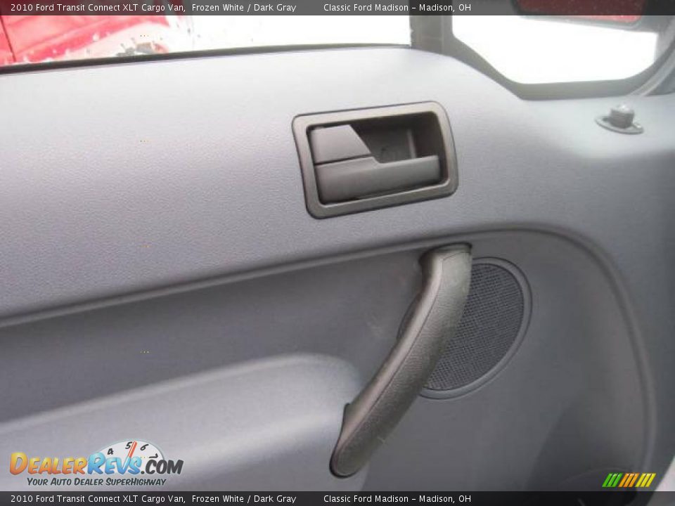 2010 Ford Transit Connect XLT Cargo Van Frozen White / Dark Gray Photo #6