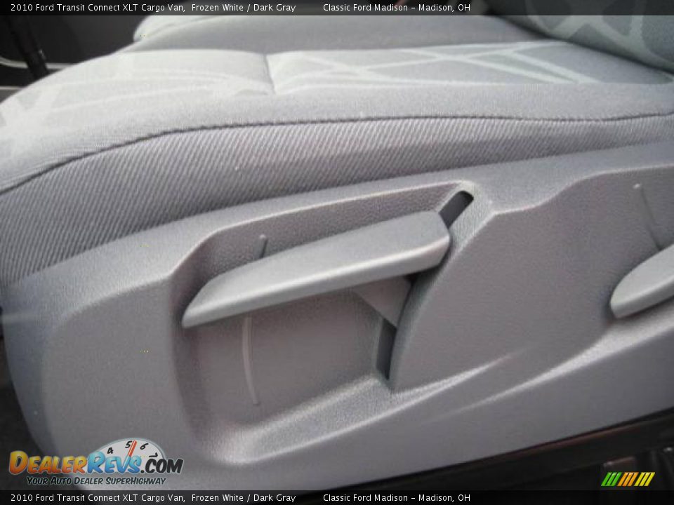 2010 Ford Transit Connect XLT Cargo Van Frozen White / Dark Gray Photo #7