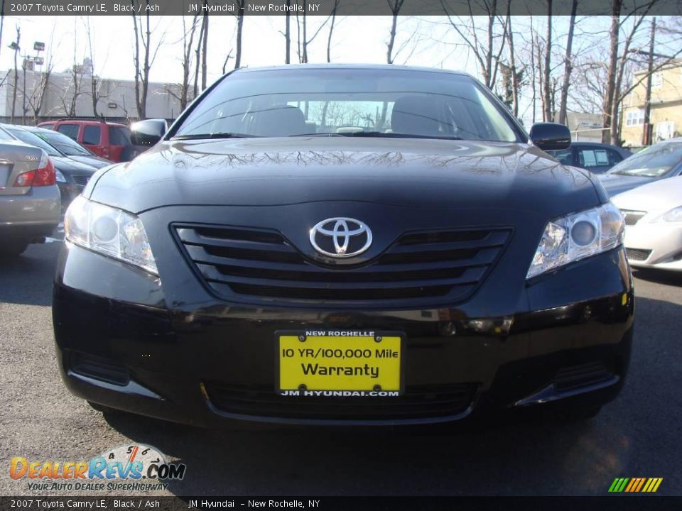 2007 Toyota Camry LE Black / Ash Photo #2