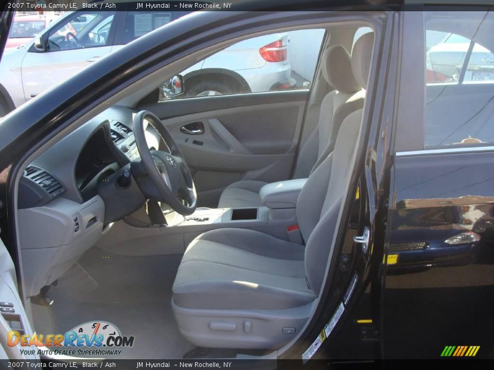 2007 Toyota Camry LE Black / Ash Photo #8