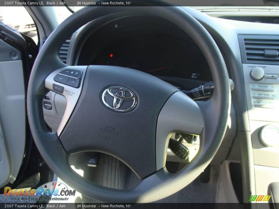 2007 Toyota Camry LE Black / Ash Photo #15