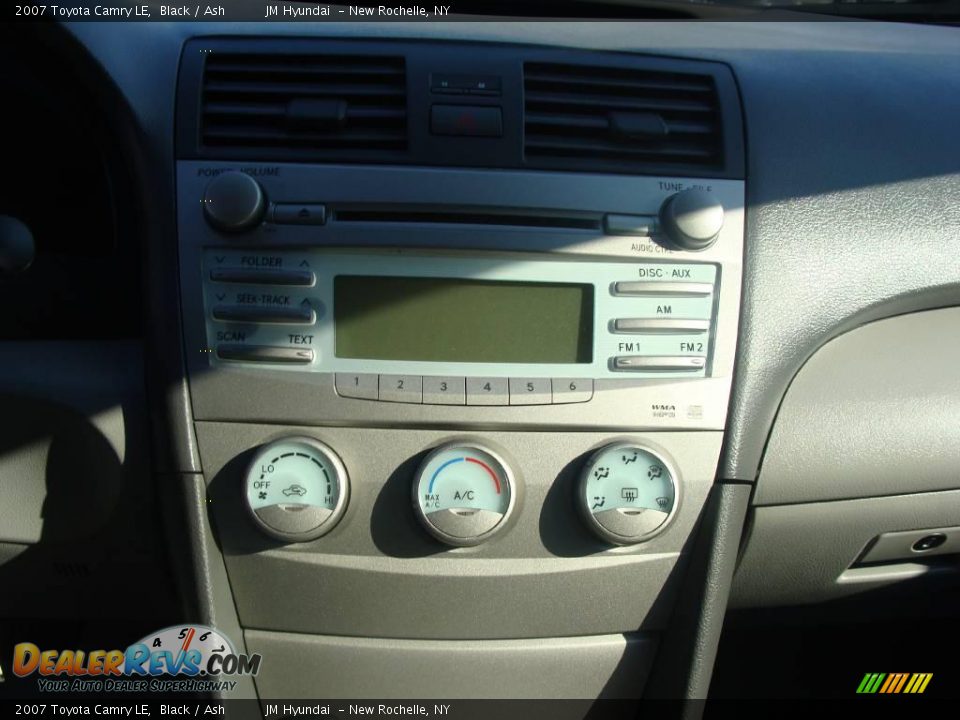 2007 Toyota Camry LE Black / Ash Photo #16