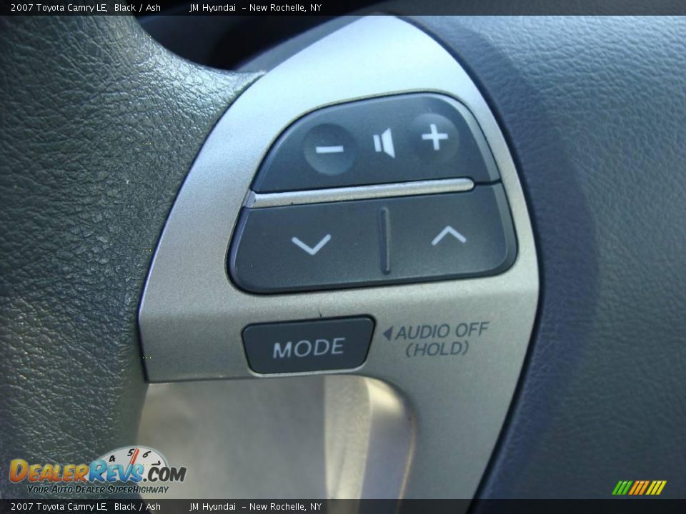 2007 Toyota Camry LE Black / Ash Photo #19