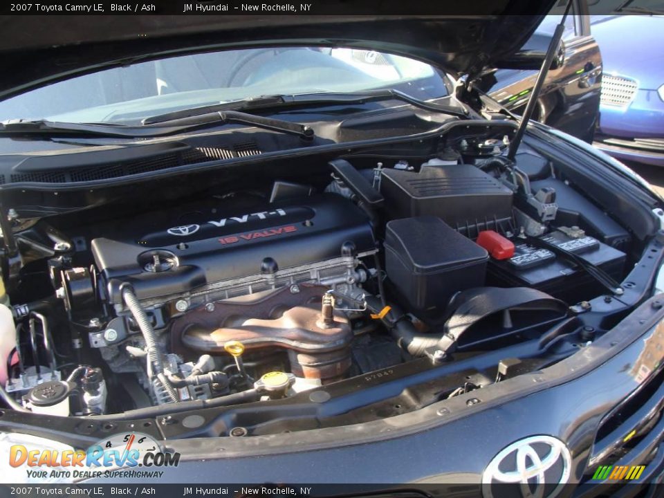 2007 Toyota Camry LE Black / Ash Photo #23