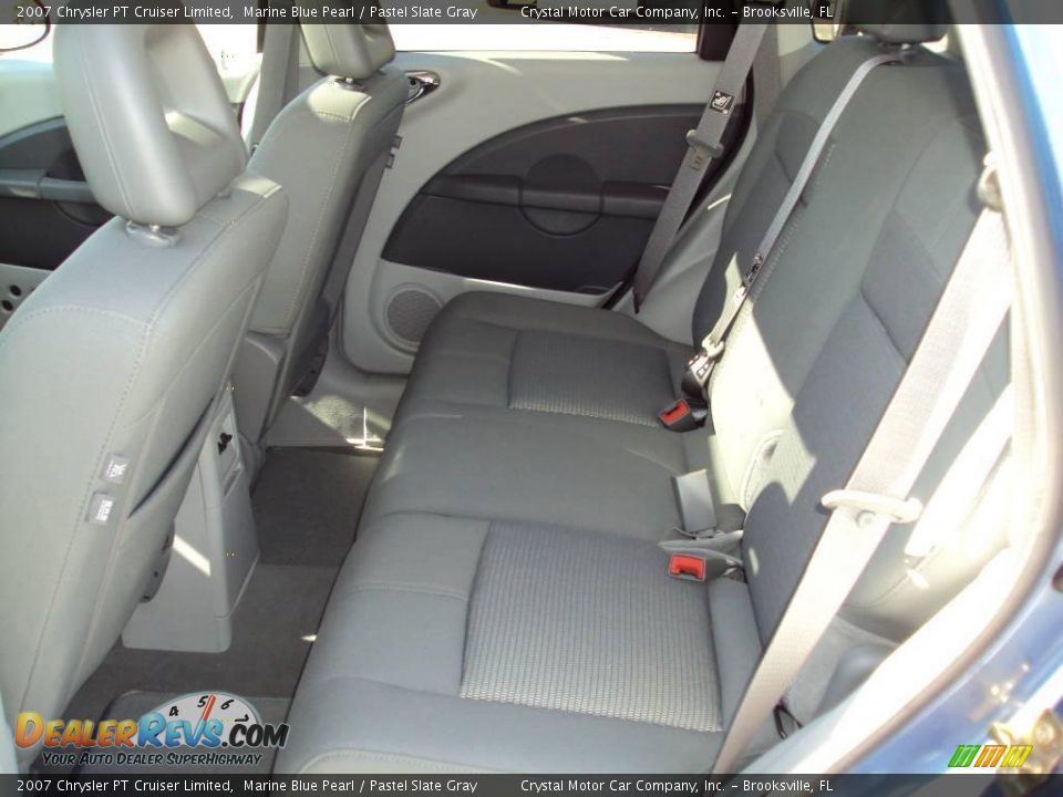 2007 Chrysler PT Cruiser Limited Marine Blue Pearl / Pastel Slate Gray Photo #5