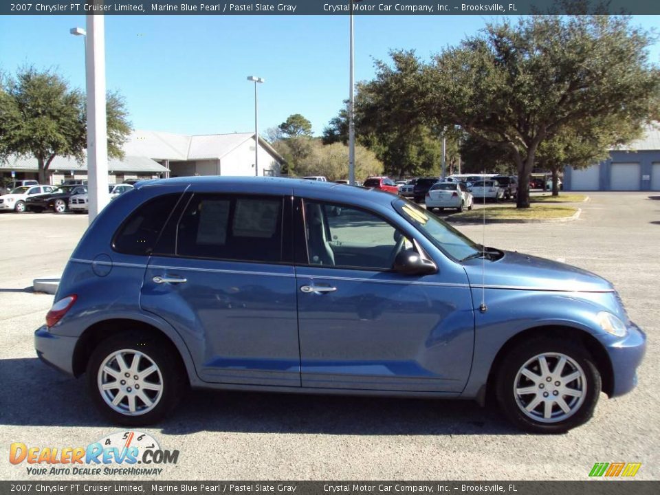 2007 Chrysler PT Cruiser Limited Marine Blue Pearl / Pastel Slate Gray Photo #10