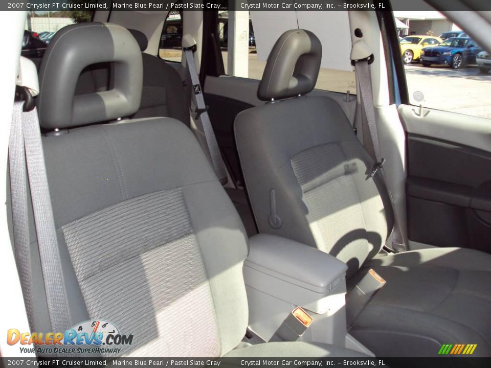 2007 Chrysler PT Cruiser Limited Marine Blue Pearl / Pastel Slate Gray Photo #13