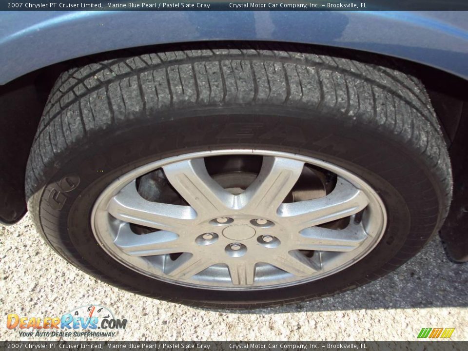 2007 Chrysler PT Cruiser Limited Marine Blue Pearl / Pastel Slate Gray Photo #15