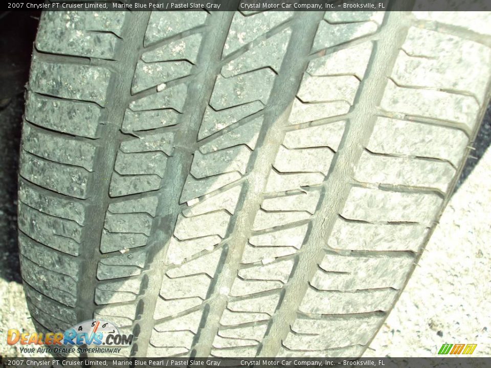 2007 Chrysler PT Cruiser Limited Marine Blue Pearl / Pastel Slate Gray Photo #16