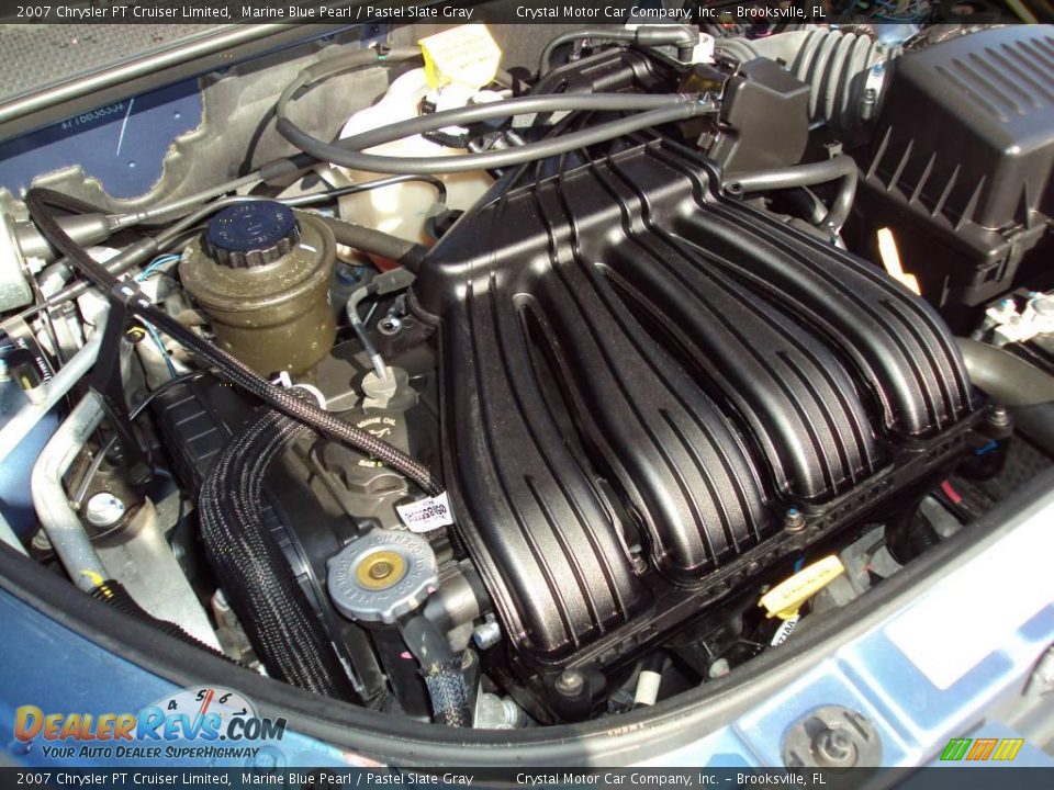 2007 Chrysler PT Cruiser Limited Marine Blue Pearl / Pastel Slate Gray Photo #17