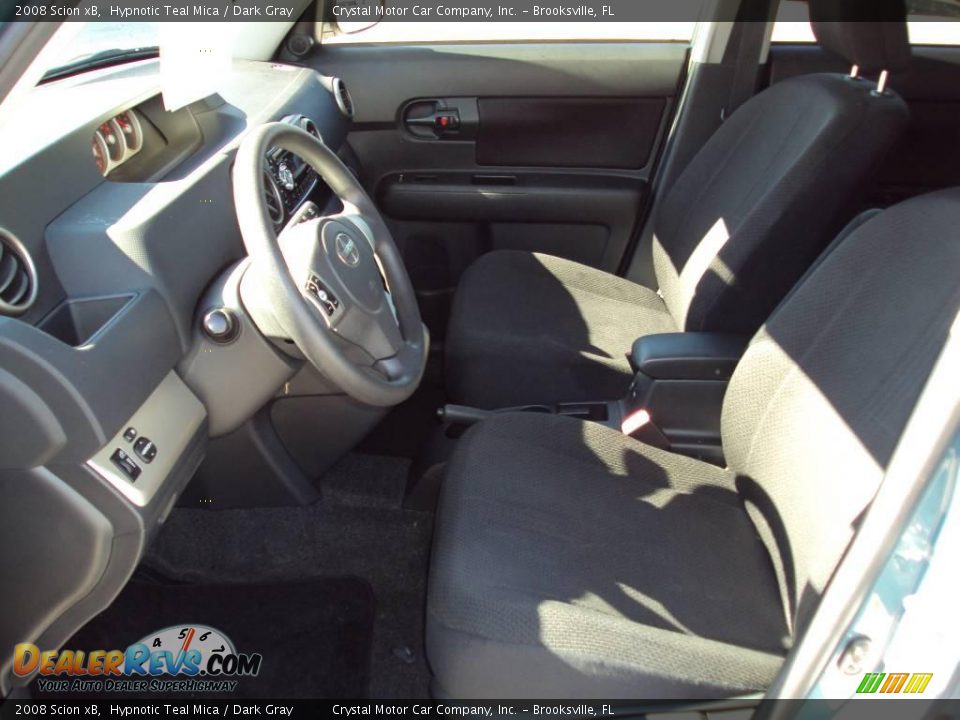 2008 Scion xB Hypnotic Teal Mica / Dark Gray Photo #4