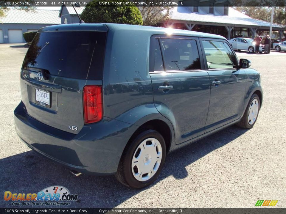 2008 Scion xB Hypnotic Teal Mica / Dark Gray Photo #9