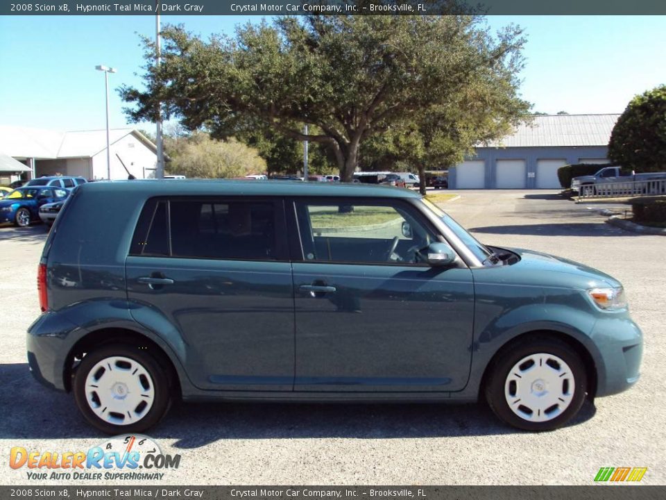 2008 Scion xB Hypnotic Teal Mica / Dark Gray Photo #10
