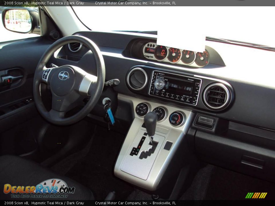 2008 Scion xB Hypnotic Teal Mica / Dark Gray Photo #12