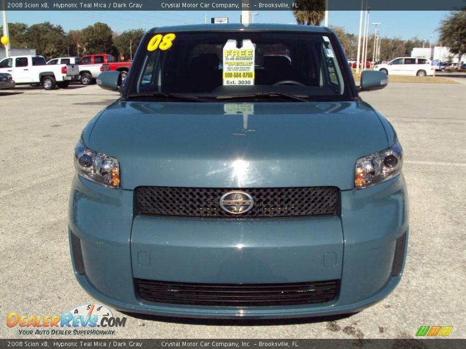 2008 Scion xB Hypnotic Teal Mica / Dark Gray Photo #14