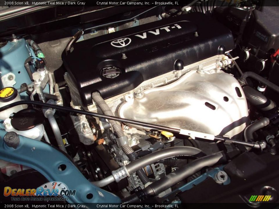 2008 Scion xB Hypnotic Teal Mica / Dark Gray Photo #17