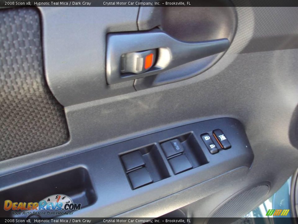 2008 Scion xB Hypnotic Teal Mica / Dark Gray Photo #18