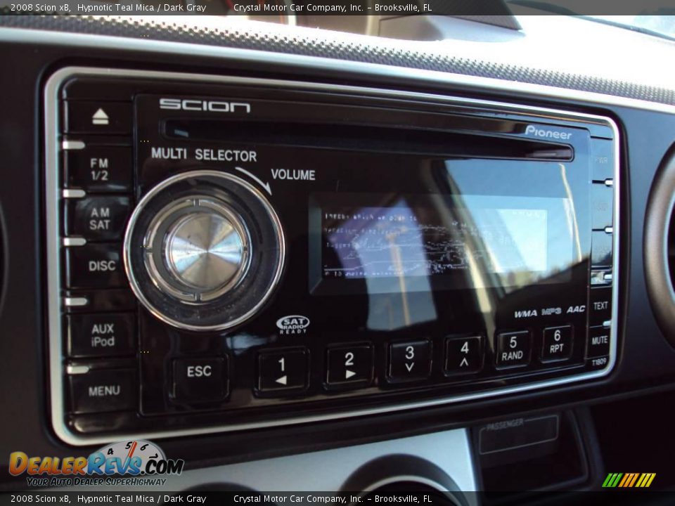 2008 Scion xB Hypnotic Teal Mica / Dark Gray Photo #20