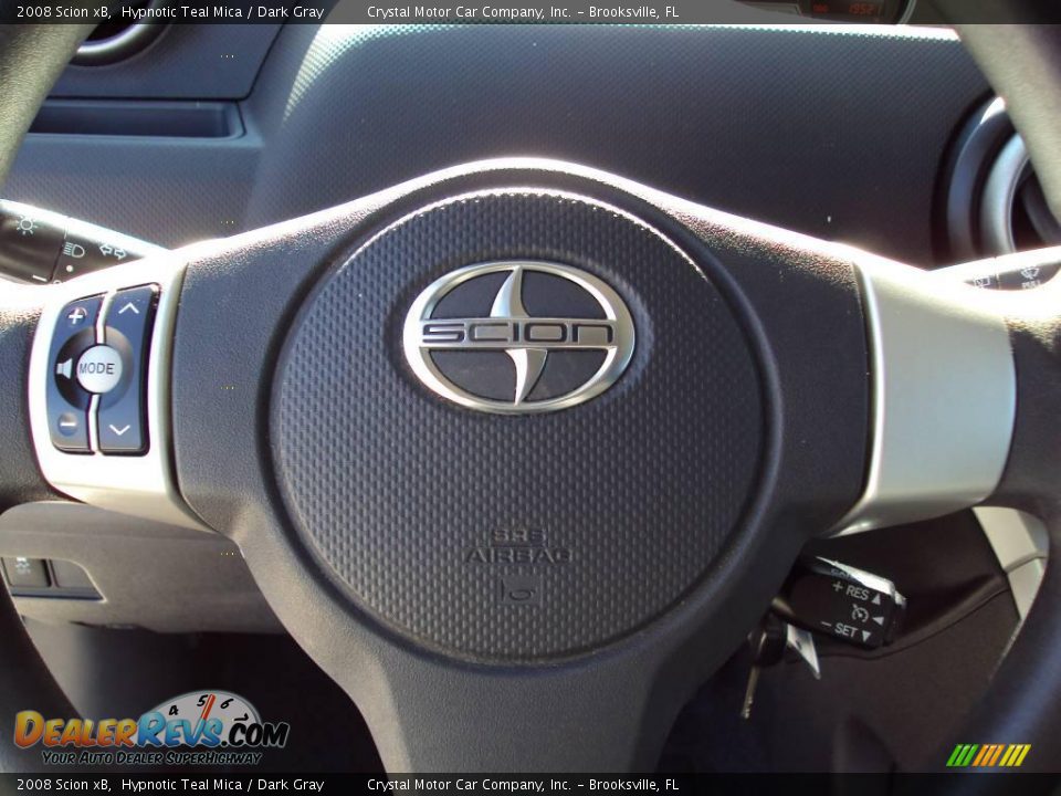2008 Scion xB Hypnotic Teal Mica / Dark Gray Photo #22