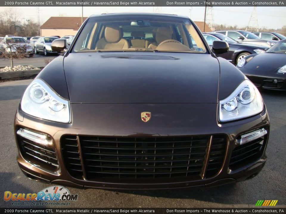 2009 Porsche Cayenne GTS Macadamia Metallic / Havanna/Sand Beige with Alcantara Photo #3