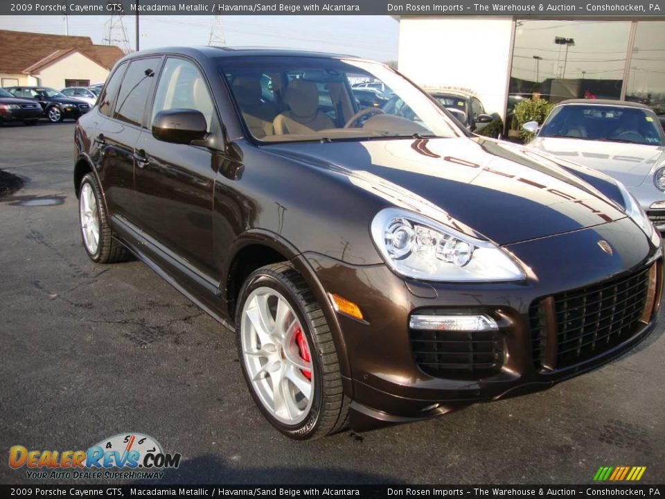 2009 Porsche Cayenne GTS Macadamia Metallic / Havanna/Sand Beige with Alcantara Photo #4