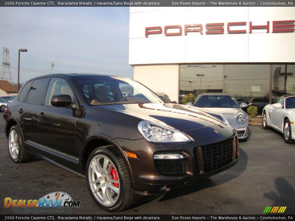 2009 Porsche Cayenne GTS Macadamia Metallic / Havanna/Sand Beige with Alcantara Photo #5