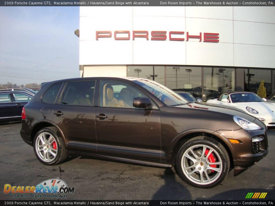 2009 Porsche Cayenne GTS Macadamia Metallic / Havanna/Sand Beige with Alcantara Photo #6