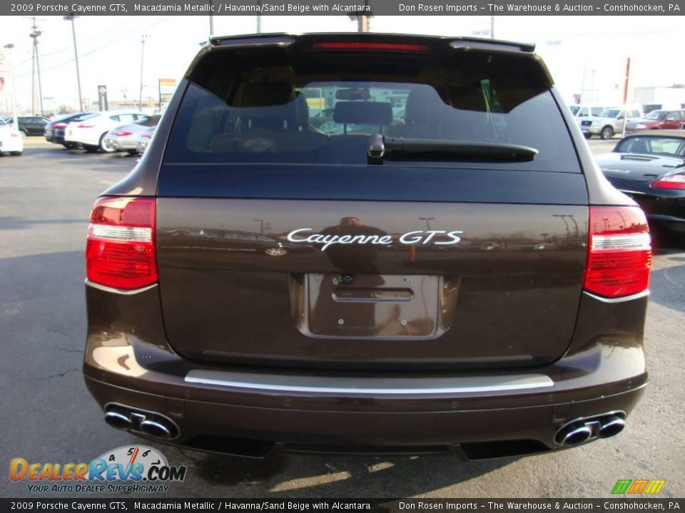 2009 Porsche Cayenne GTS Macadamia Metallic / Havanna/Sand Beige with Alcantara Photo #8